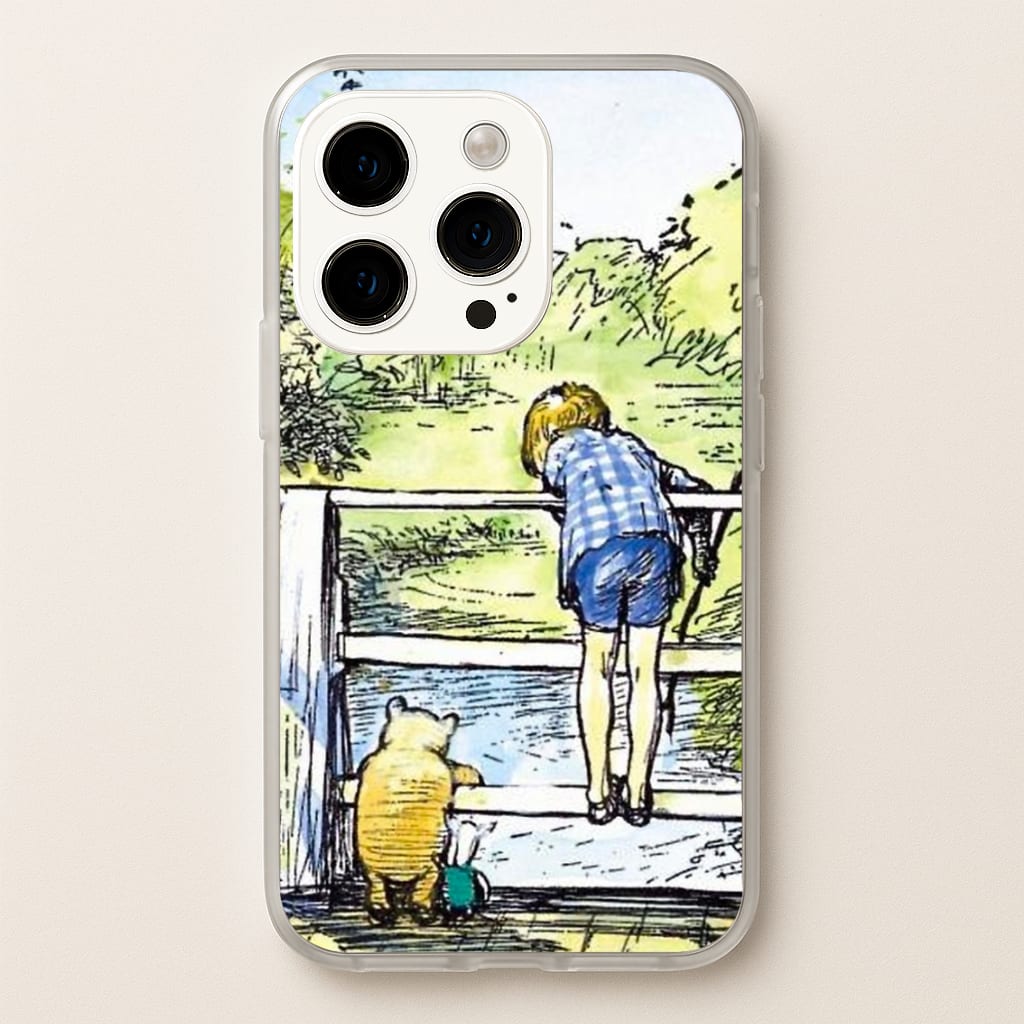 Winnie & Christopher Robin - Disney Phone Case for iPhone 15 Pro