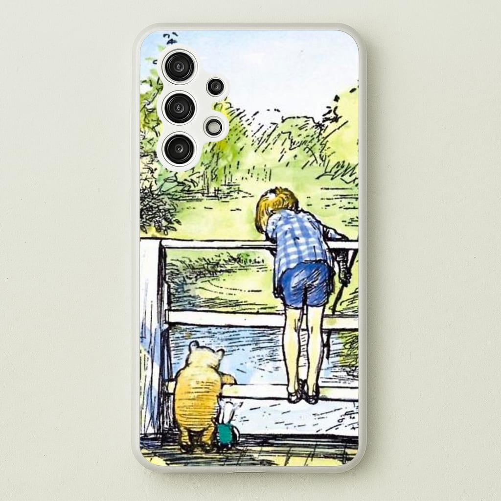 Winnie & Christopher Robin - Disney Phone Case for Galaxy A13