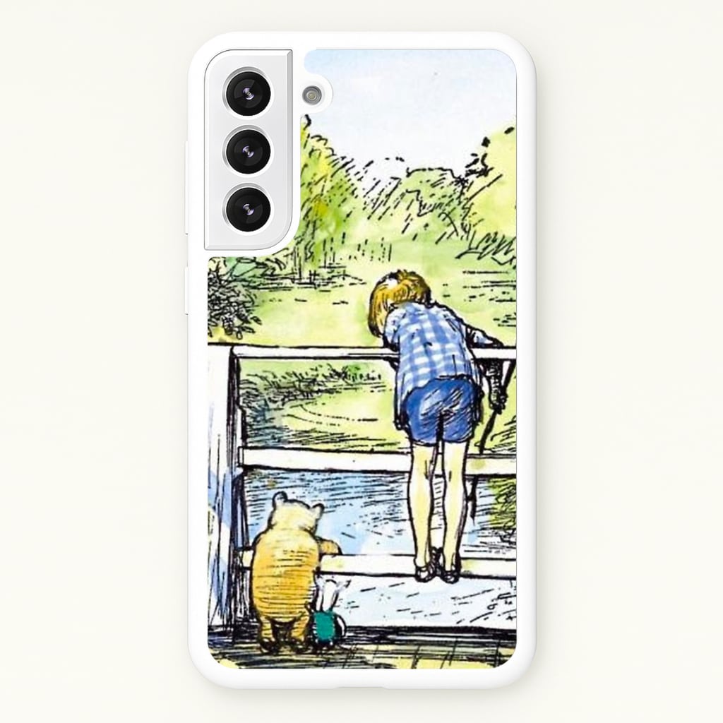 Winnie & Christopher Robin - Disney Phone Case for Galaxy S22 Plus