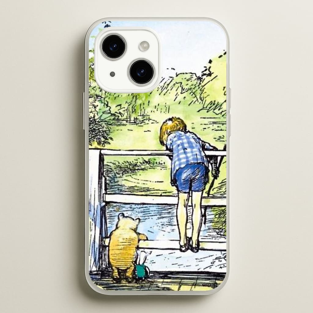 Winnie & Christopher Robin - Disney Phone Case for iPhone 14
