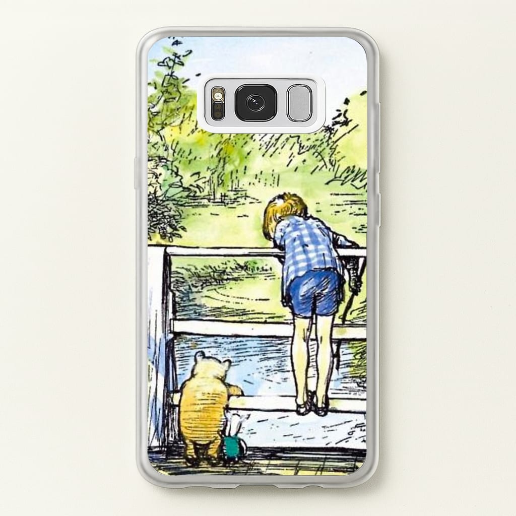 Winnie & Christopher Robin - Disney Phone Case for Galaxy S8