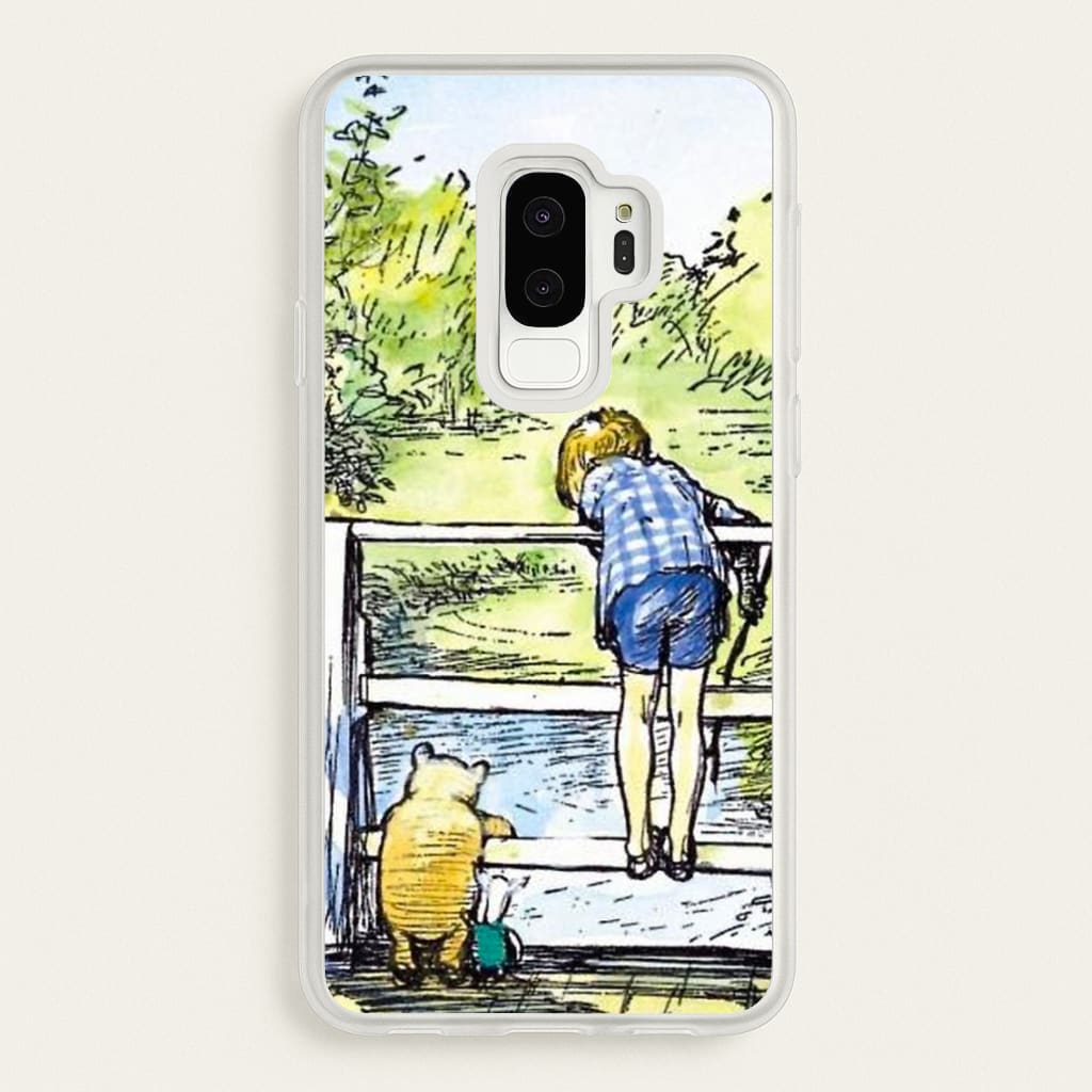Winnie & Christopher Robin - Disney Phone Case for Galaxy S9 Plus