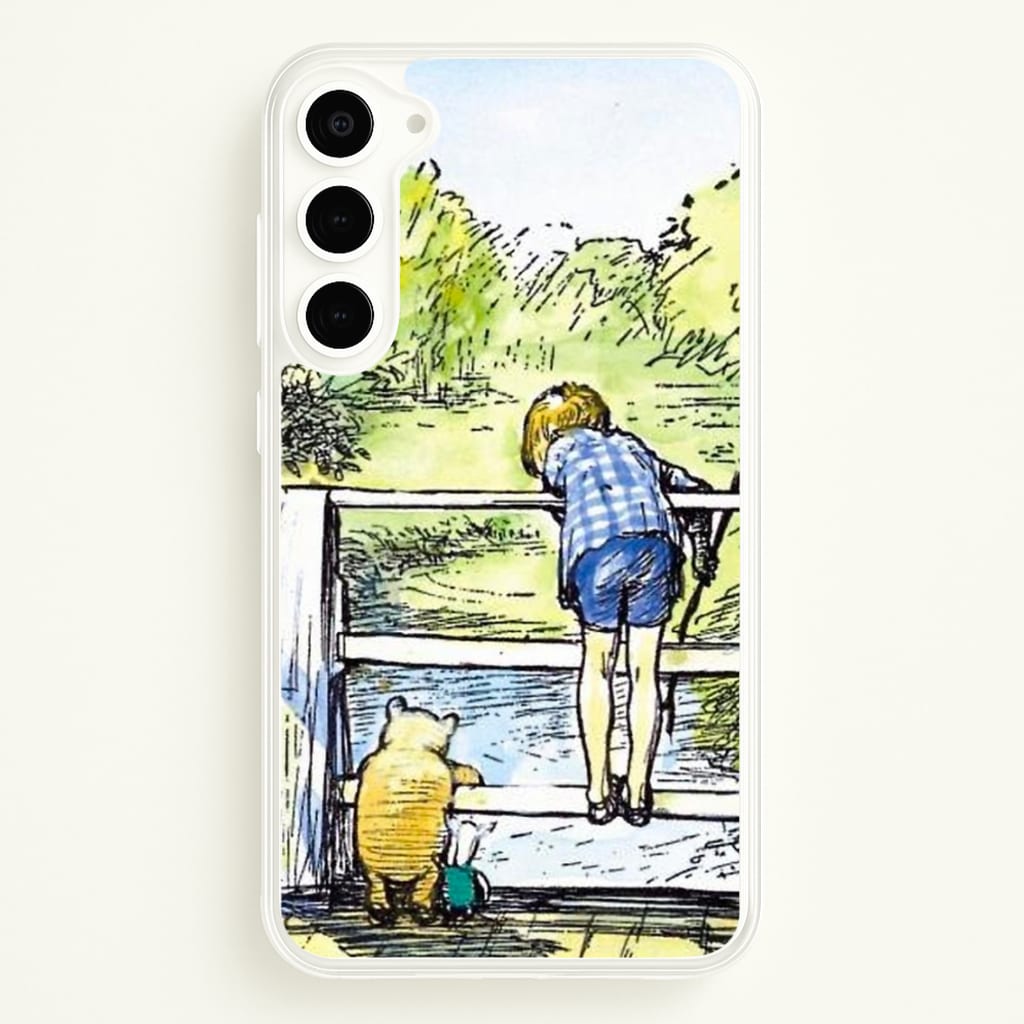 Winnie & Christopher Robin - Disney Phone Case for Galaxy S23 Plus
