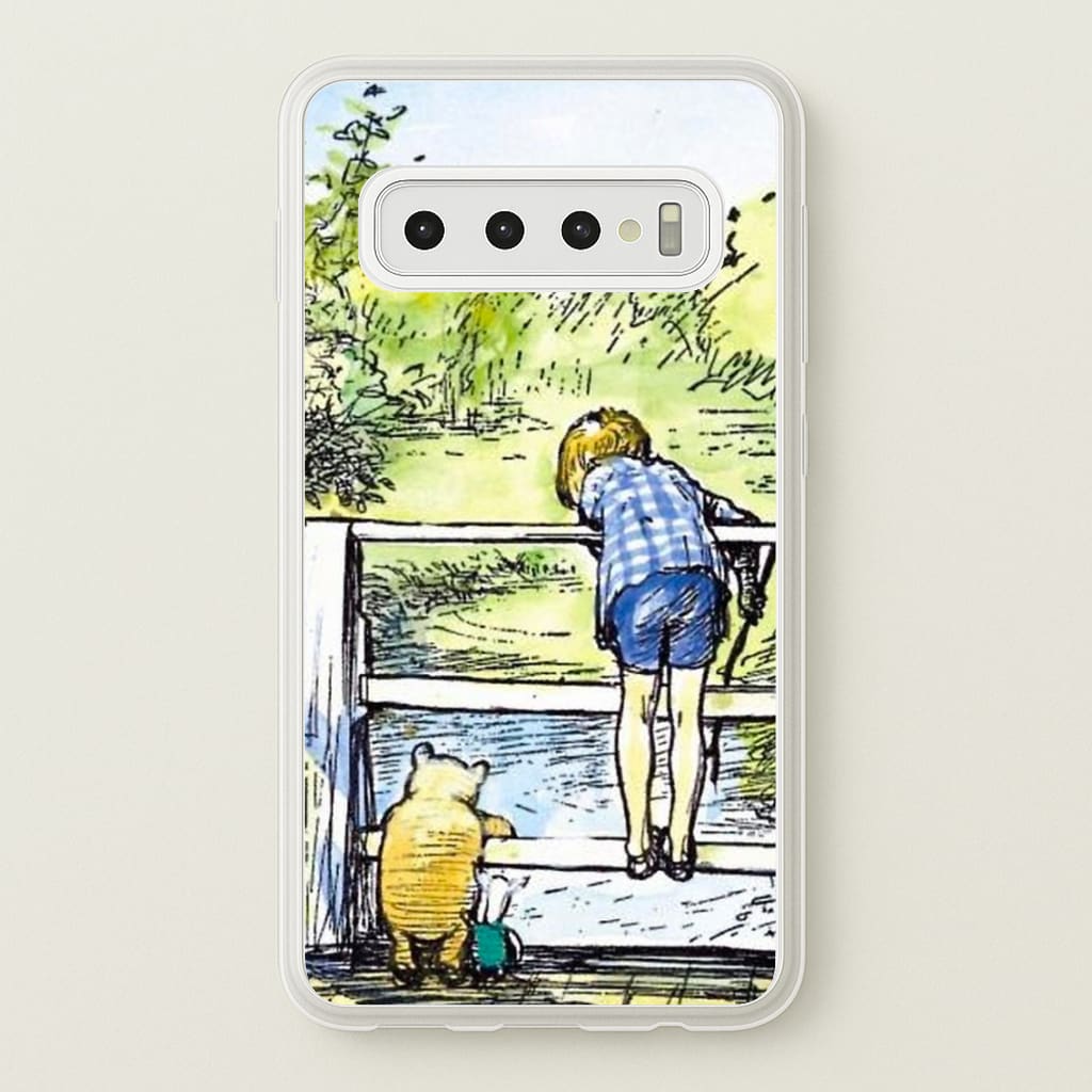 Winnie & Christopher Robin - Disney Phone Case for Galaxy S10