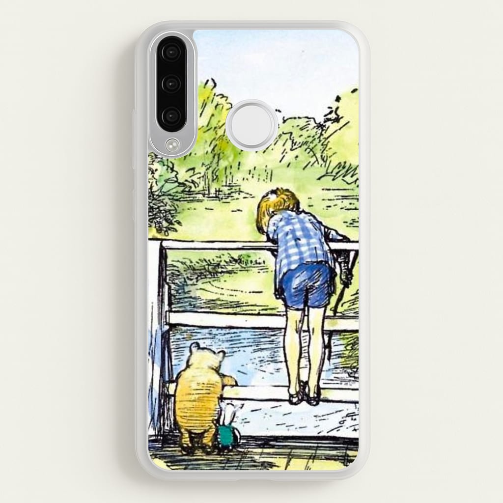 Winnie & Christopher Robin - Disney Phone Case for Huawei P30 Lite