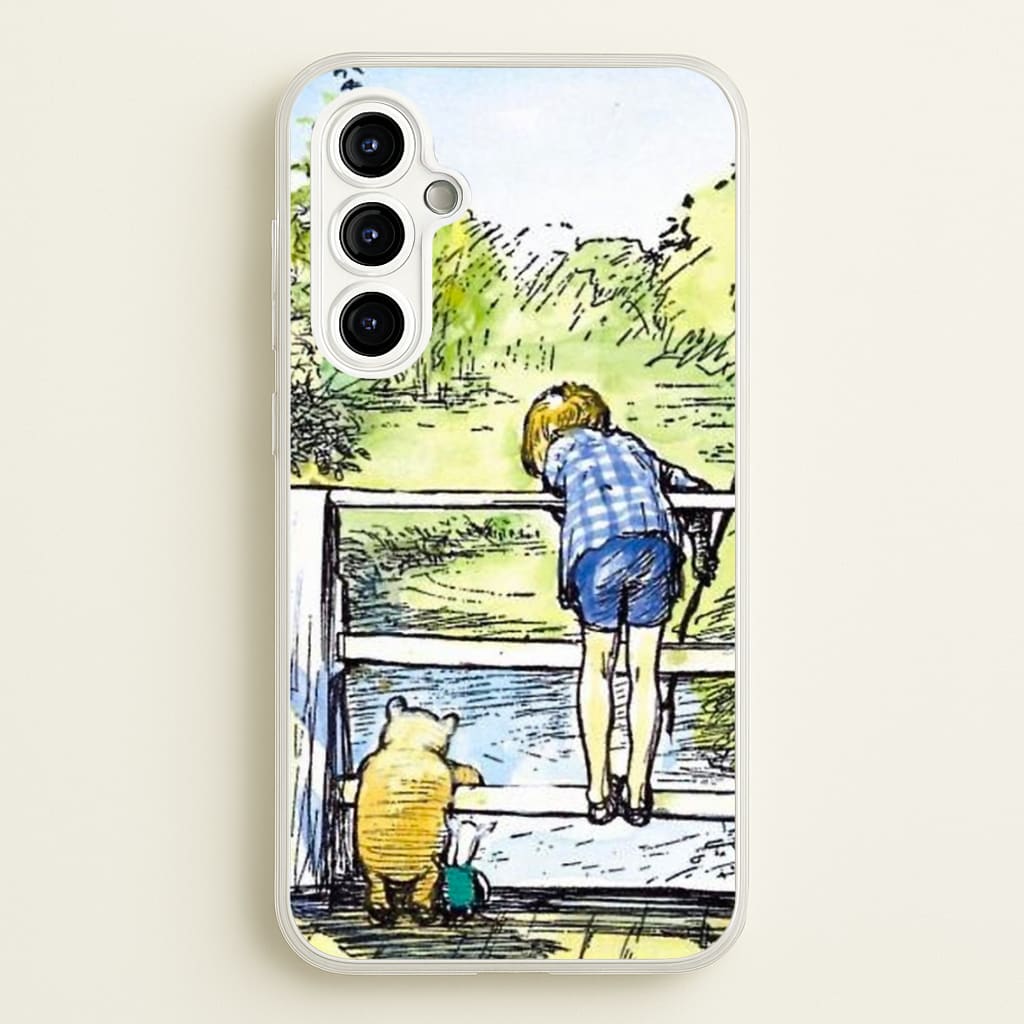 Winnie & Christopher Robin - Disney Phone Case for Galaxy A54
