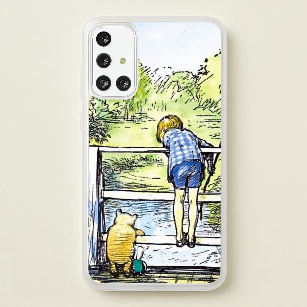 Winnie & Christopher Robin - Disney Phone Case for Galaxy A71