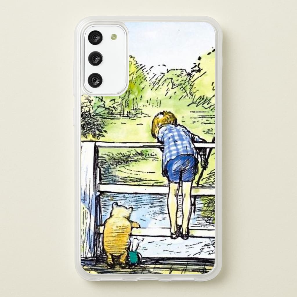Winnie & Christopher Robin - Disney Phone Case for Galaxy S20FE