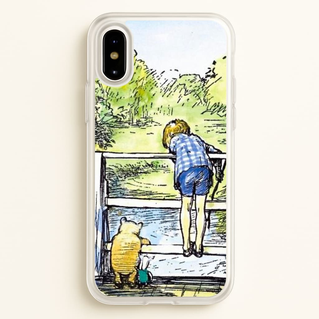 Winnie & Christopher Robin - Disney Phone Case for iPhone X / XS
