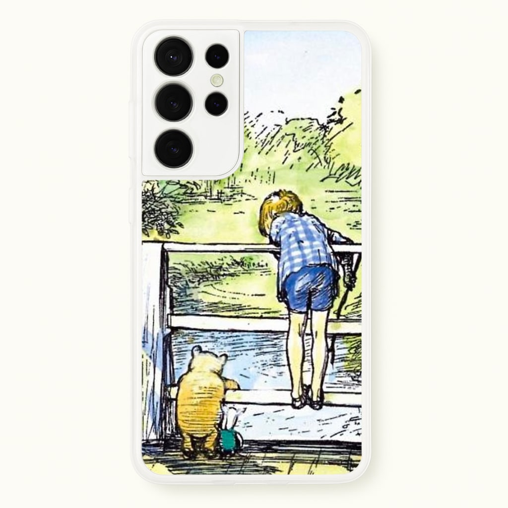 Winnie & Christopher Robin - Disney Phone Case for Galaxy S21 Ultra