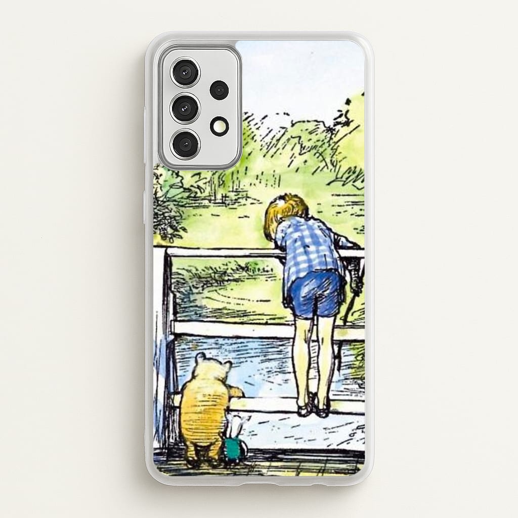 Winnie & Christopher Robin - Disney Phone Case for Galaxy A52 / A52s