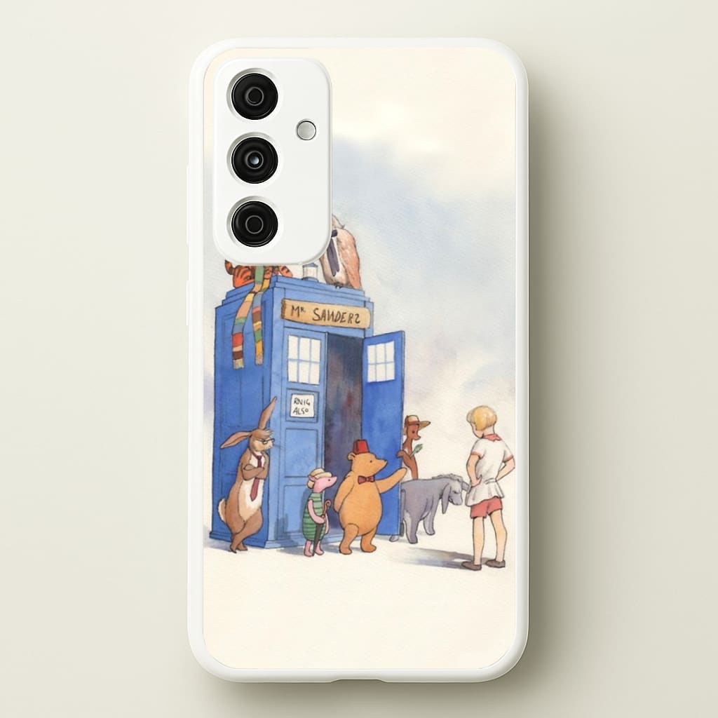Doctor Pooh - Winnie - Disney Phone Case for Galaxy A55
