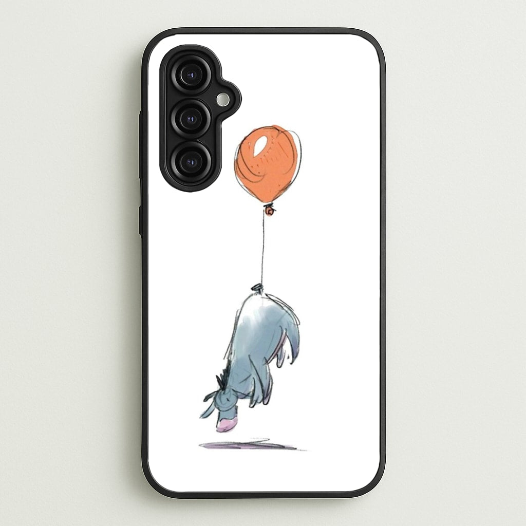 Donkey And His Balloon - Disney Phone Case for Galaxy A14