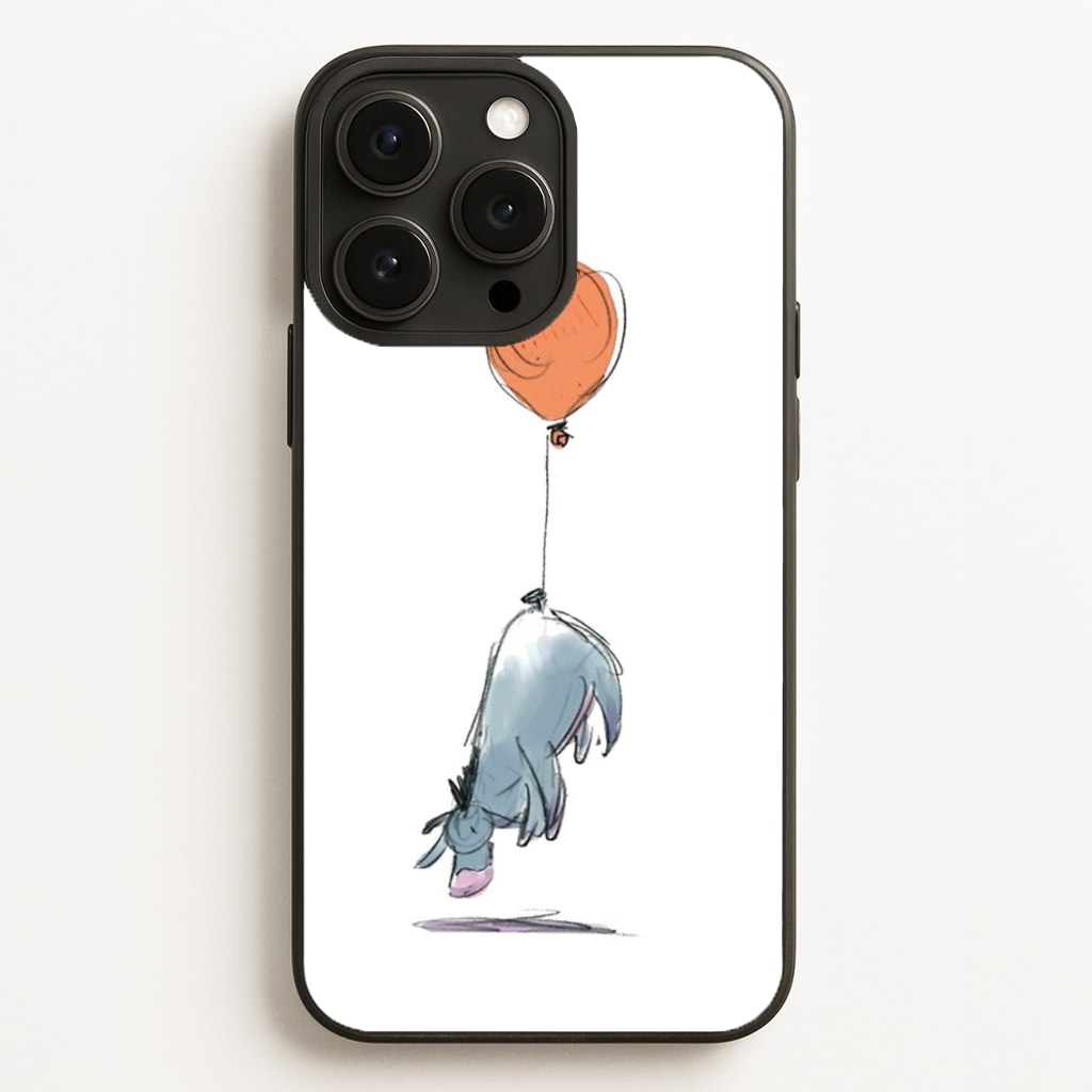 Donkey And His Balloon - Disney Phone Case for iPhone 12 Pro Max