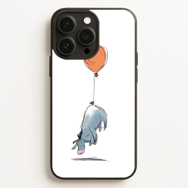 Donkey And His Balloon - Disney Phone Case for iPhone 12 Pro Max