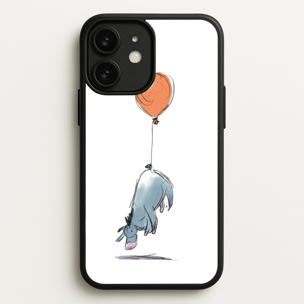 Donkey And His Balloon - Disney Phone Case for iPhone 11