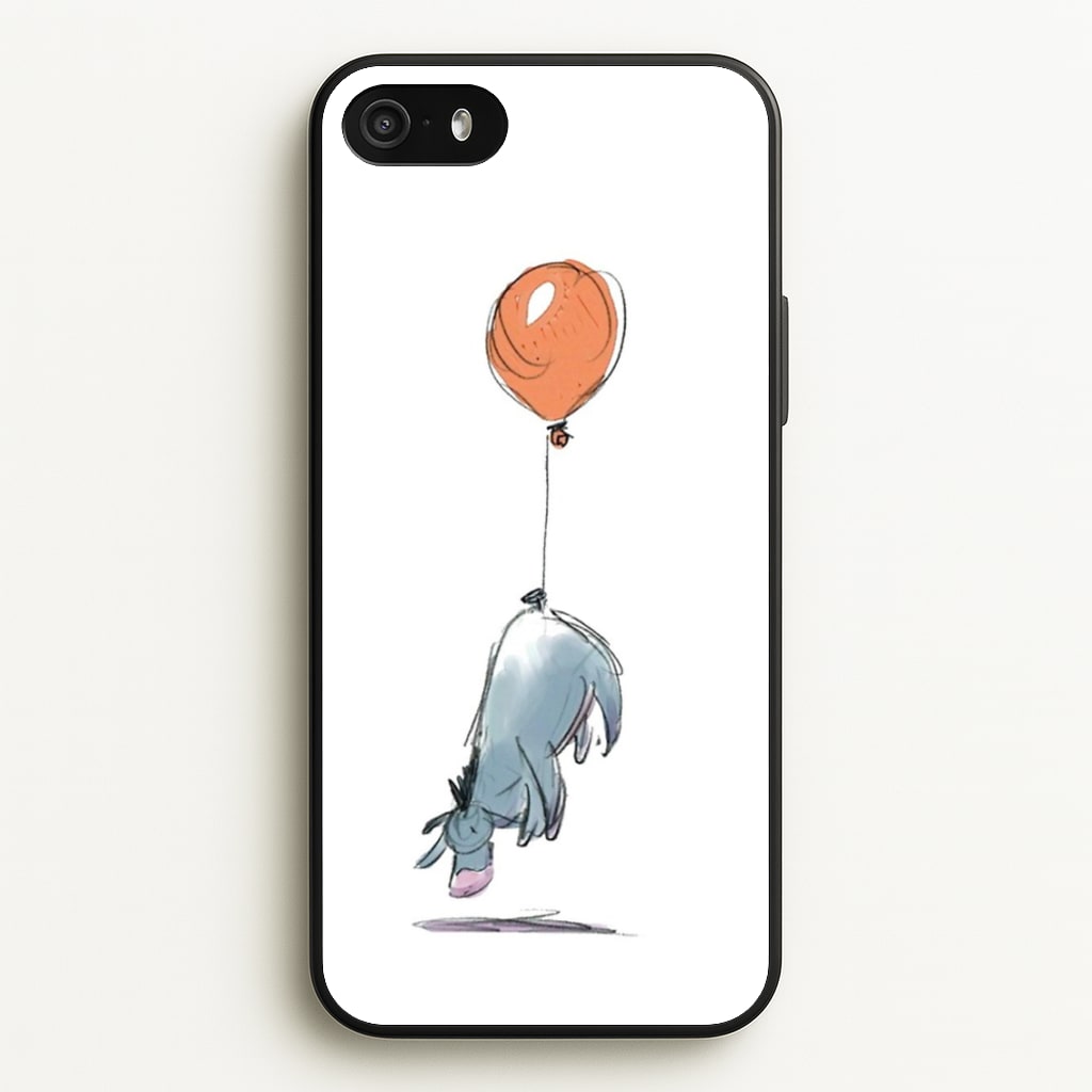 Donkey And His Balloon - Disney Phone Case for iPhone 5 / 5s / SE 2016