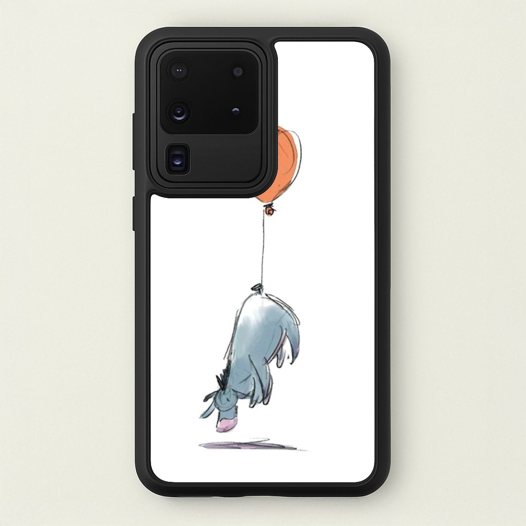 Donkey And His Balloon - Disney Phone Case for Galaxy S20 Ultra