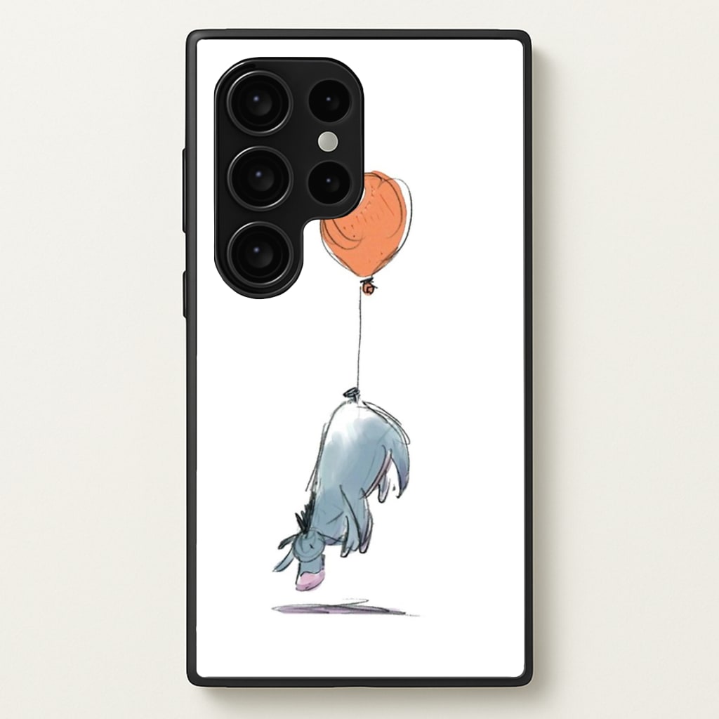 Donkey And His Balloon - Disney Phone Case for Galaxy S24 Ultra
