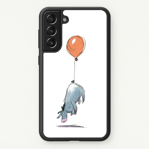 Donkey And His Balloon - Disney Phone Case for Galaxy S21FE