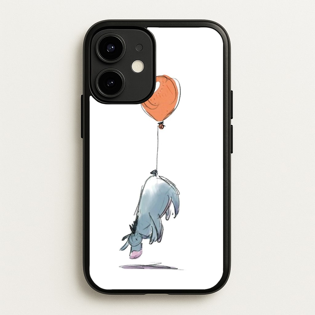 Donkey And His Balloon - Disney Phone Case for iPhone 12 Mini