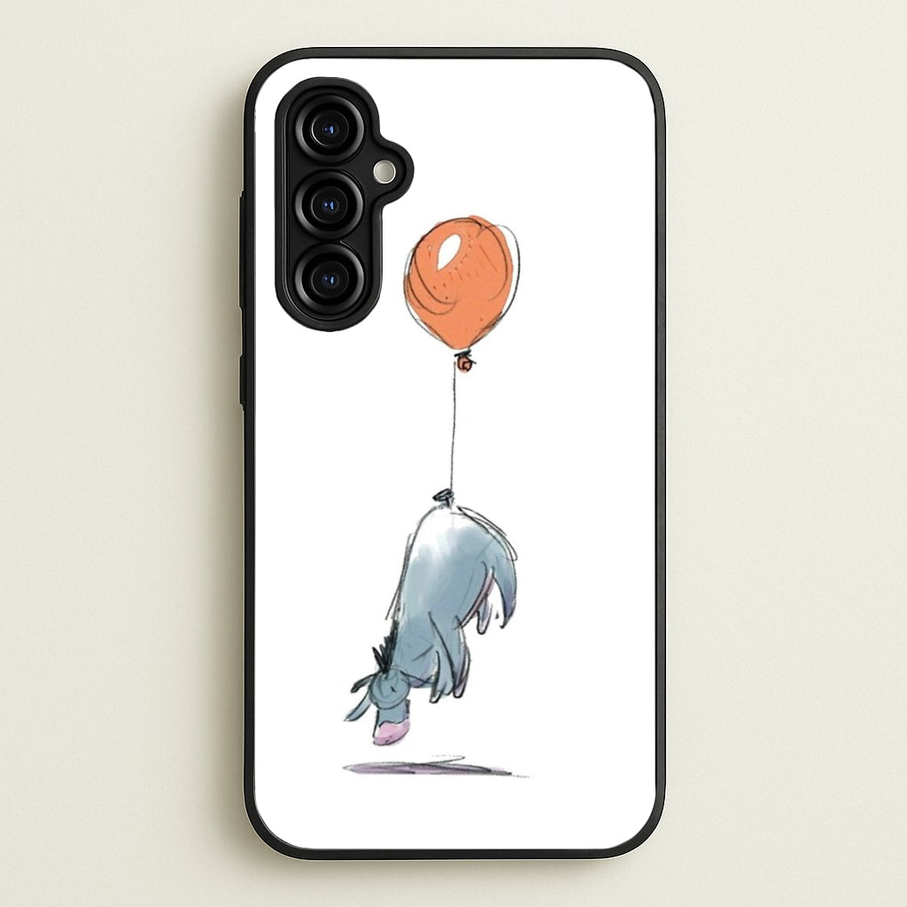 Donkey And His Balloon - Disney Phone Case for Galaxy A54