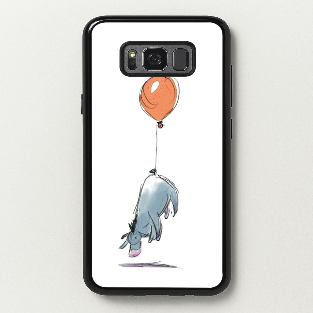 Donkey And His Balloon - Disney Phone Case for Galaxy S8 Plus