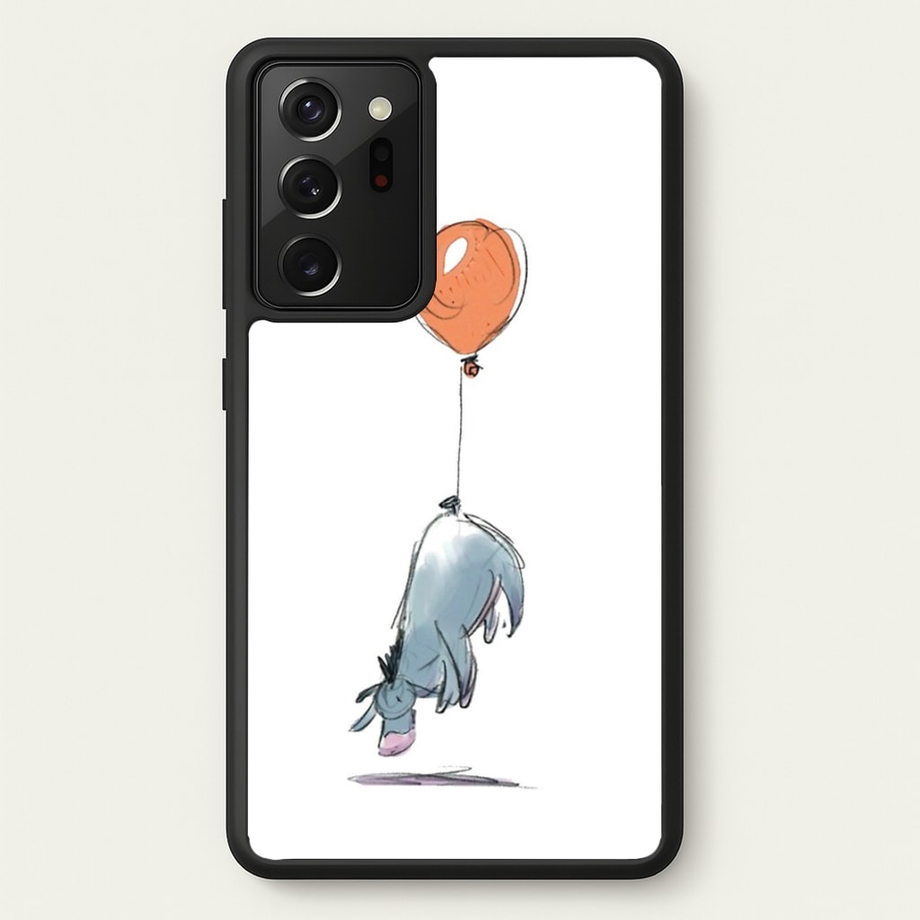Donkey And His Balloon - Disney Phone Case for Galaxy Note 20 Ultra