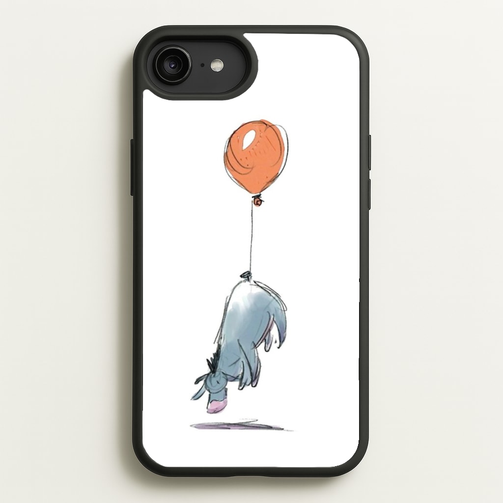 Donkey And His Balloon - Disney Phone Case for iPhone 6 Plus / 7 Plus / 8 Plus