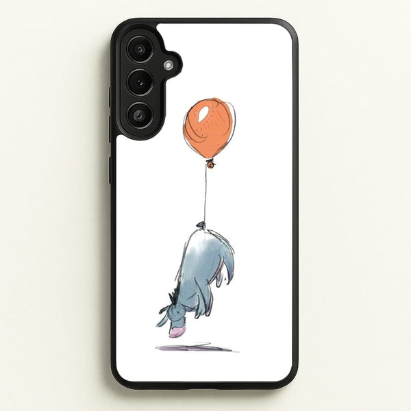 Donkey And His Balloon - Disney Phone Case for Galaxy A34
