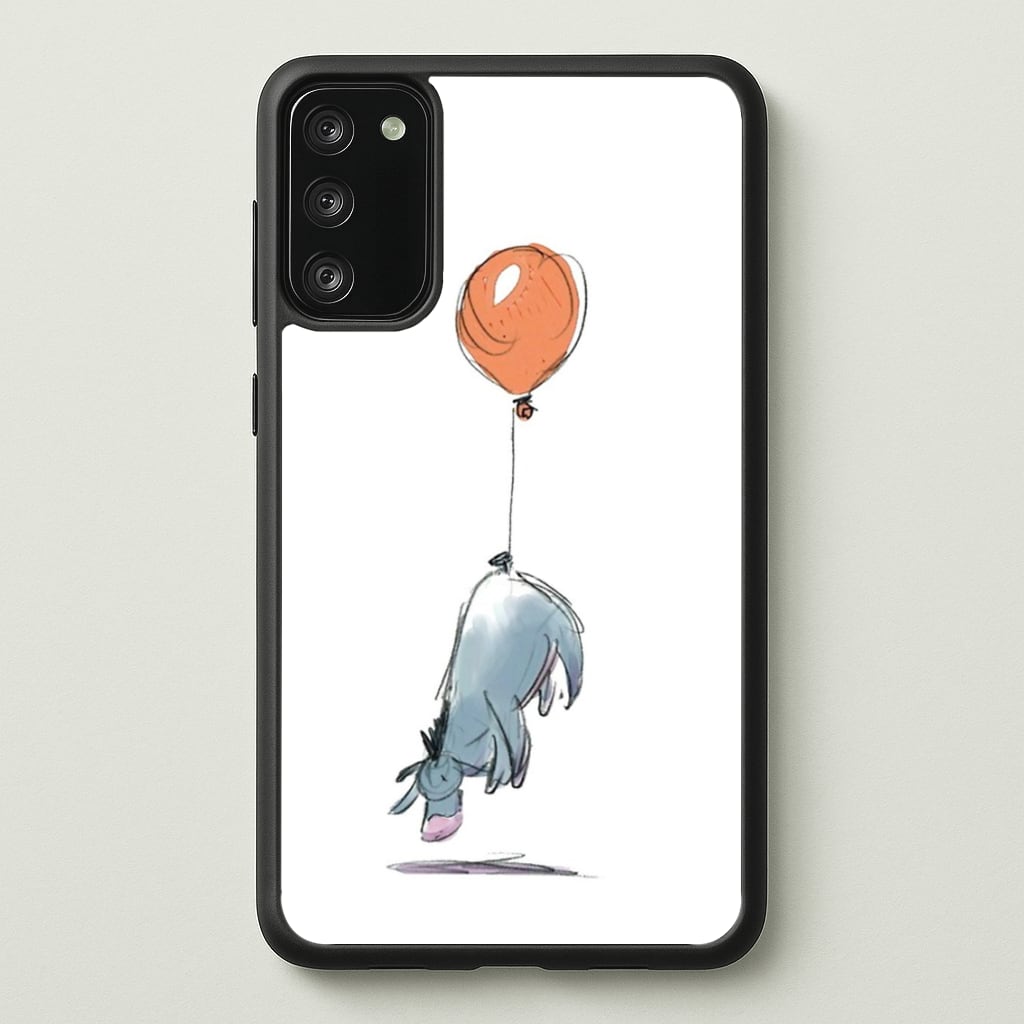 Donkey And His Balloon - Disney Phone Case for Galaxy S20FE