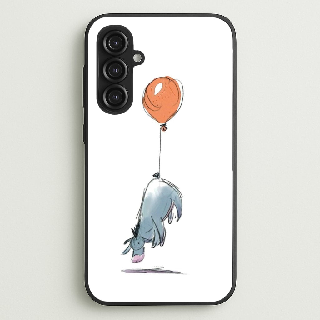 Donkey And His Balloon - Disney Phone Case for Galaxy S23FE