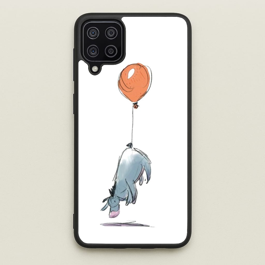Donkey And His Balloon - Disney Phone Case for Galaxy A12