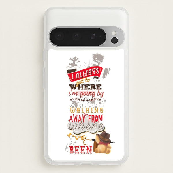 I Always Get Where I'm Going - Winnie Quote - Disney Phone Case for Google Pixel 9 Pro XL