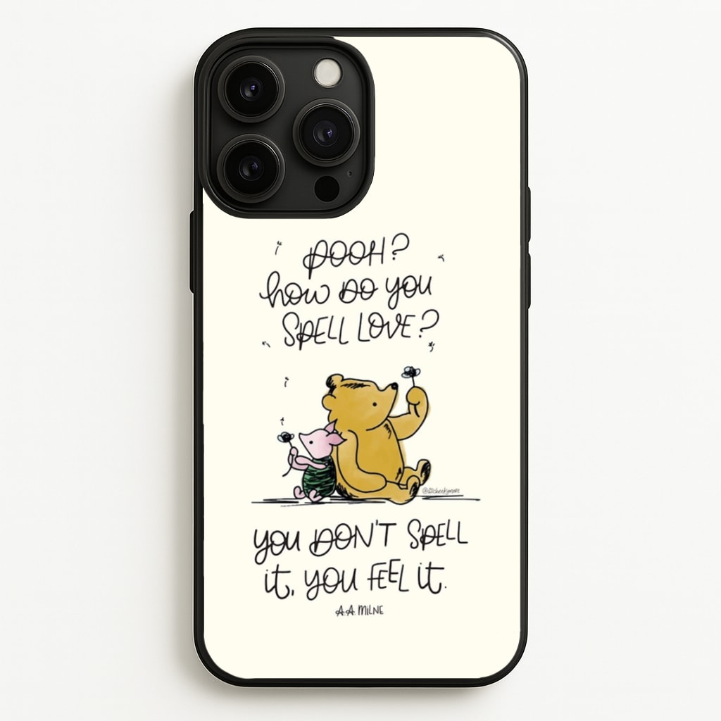 A Tale Of Love - Winnie - Disney Phone Case for iPhone 13 Pro Max