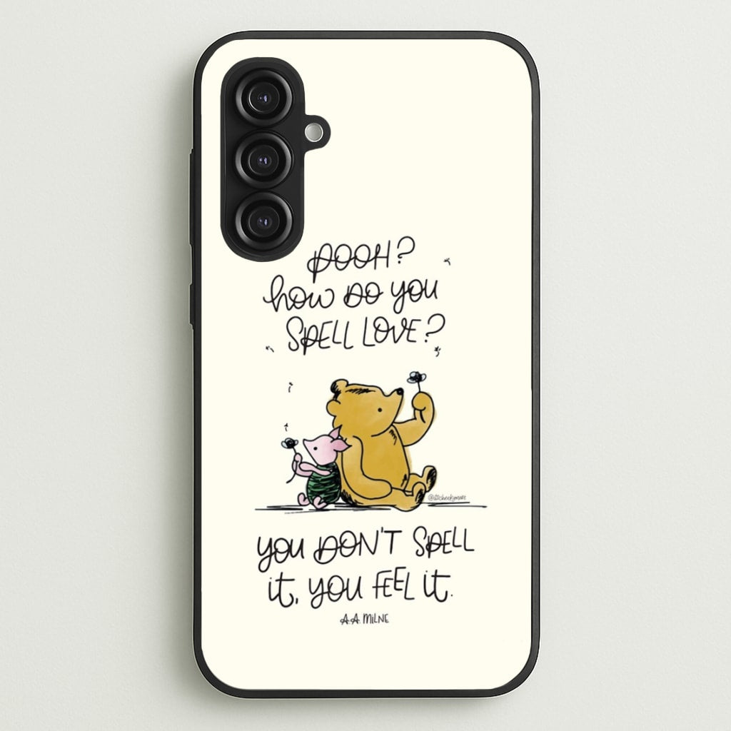 A Tale Of Love - Winnie - Disney Phone Case for Galaxy S23FE