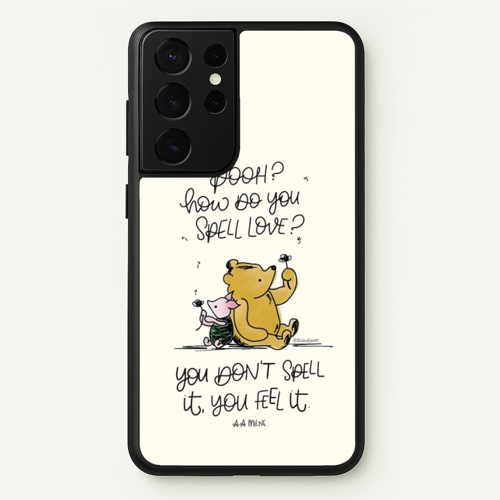 A Tale Of Love - Winnie - Disney Phone Case for Galaxy S21 Ultra