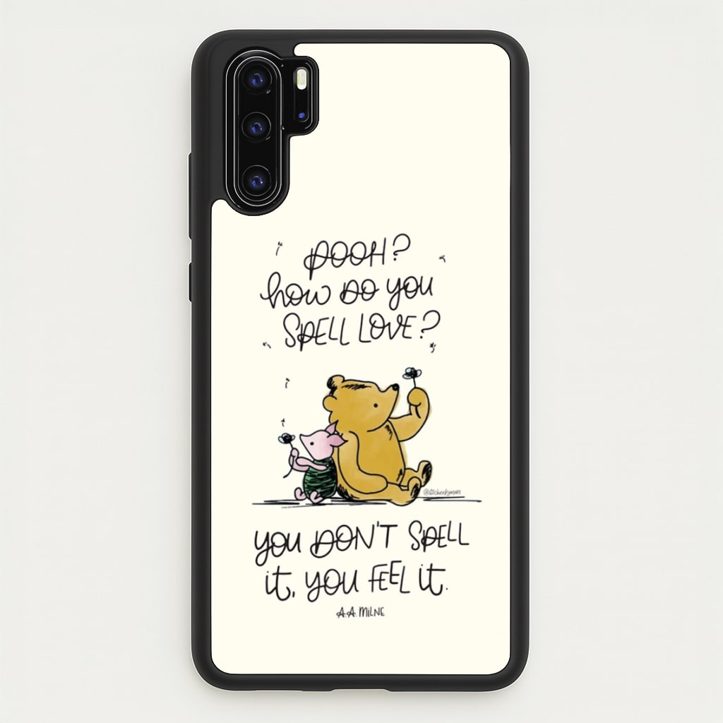 A Tale Of Love - Winnie - Disney Phone Case for Huawei P30 Pro