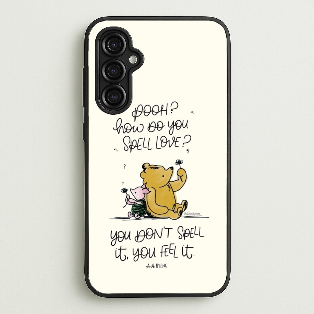 A Tale Of Love - Winnie - Disney Phone Case for Galaxy A14