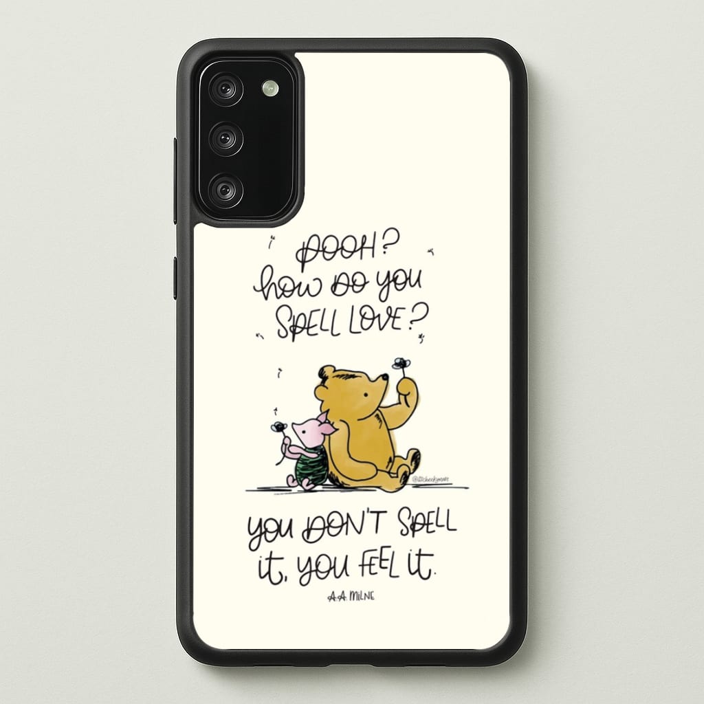 A Tale Of Love - Winnie - Disney Phone Case for Galaxy S20