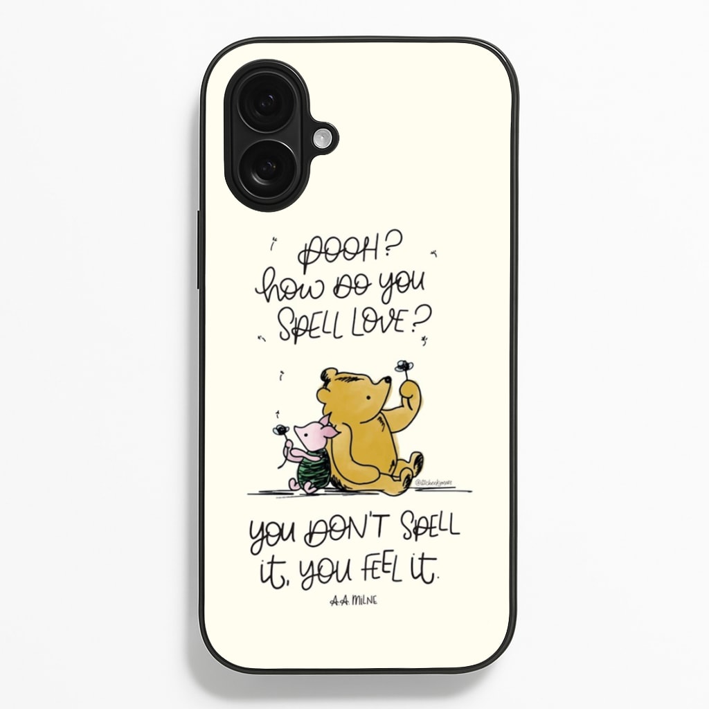 A Tale Of Love - Winnie - Disney Phone Case for iPhone 16 Plus