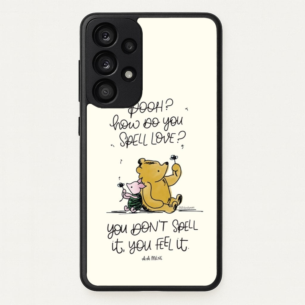 A Tale Of Love - Winnie - Disney Phone Case for Galaxy A53