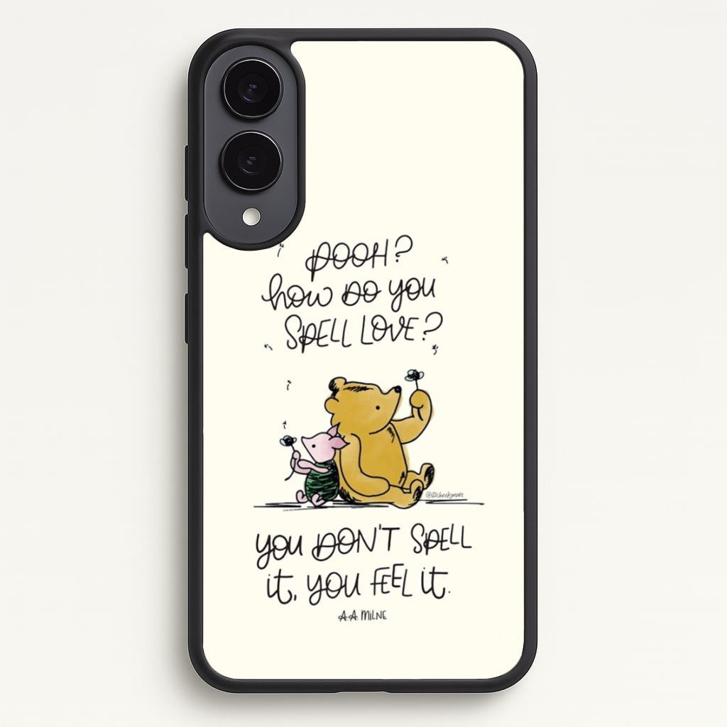 A Tale Of Love - Winnie - Disney Phone Case for Galaxy S25 Edge