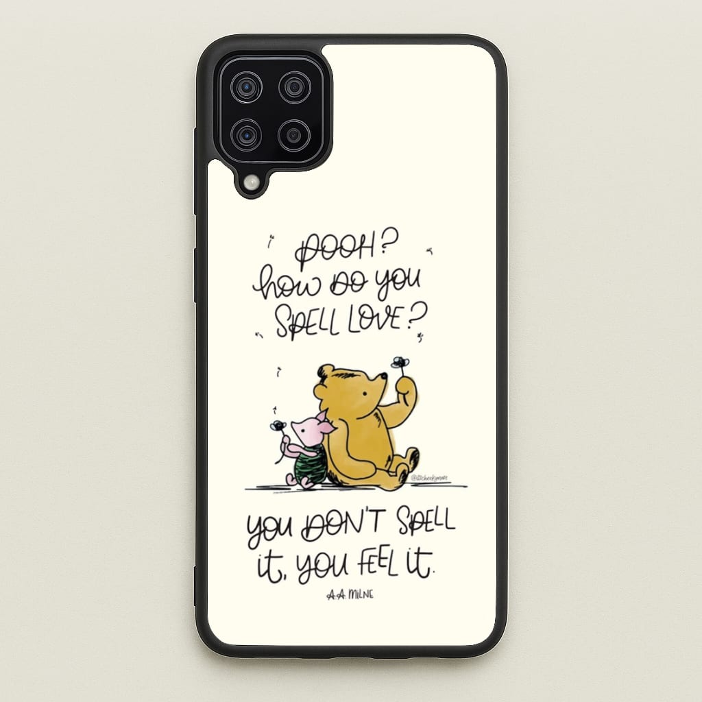 A Tale Of Love - Winnie - Disney Phone Case for Galaxy A12