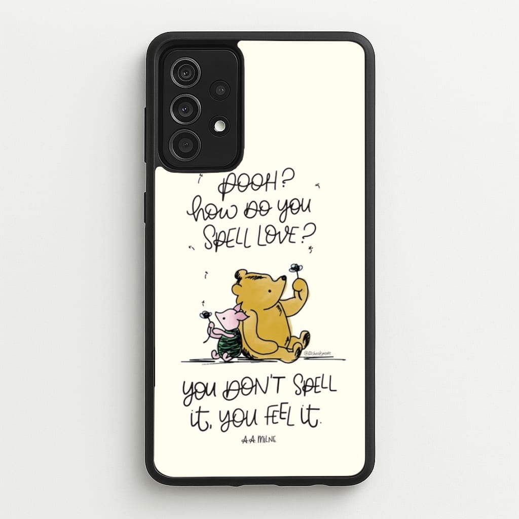 A Tale Of Love - Winnie - Disney Phone Case for Galaxy A52 / A52s