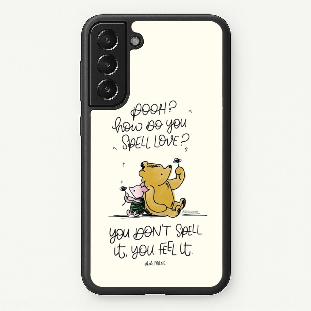 A Tale Of Love - Winnie - Disney Phone Case for Galaxy S21