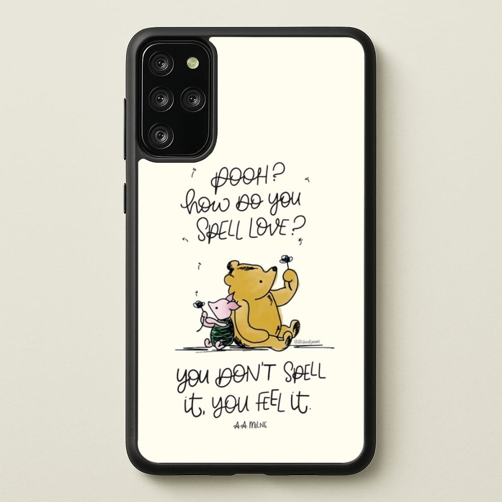 A Tale Of Love - Winnie - Disney Phone Case for Galaxy S20 Plus