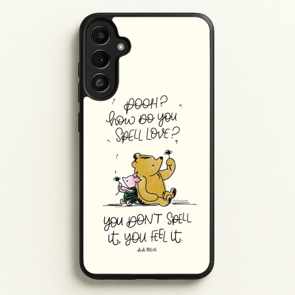 A Tale Of Love - Winnie - Disney Phone Case for Galaxy A34