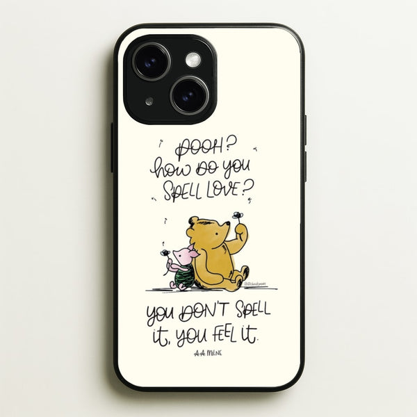 A Tale Of Love - Winnie - Disney Phone Case for iPhone 15