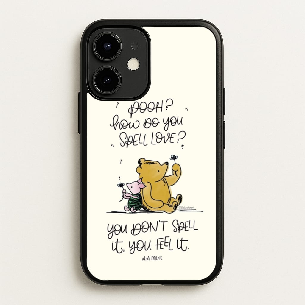 A Tale Of Love - Winnie - Disney Phone Case for iPhone 12 / 12 Pro